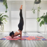 Yogat Yoga and Pilates Mat - Sunshine by Georgina Forbes