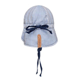 Beadhead Hats - Lounger Reversible Sun Flap Hat - Charlie/Indigo